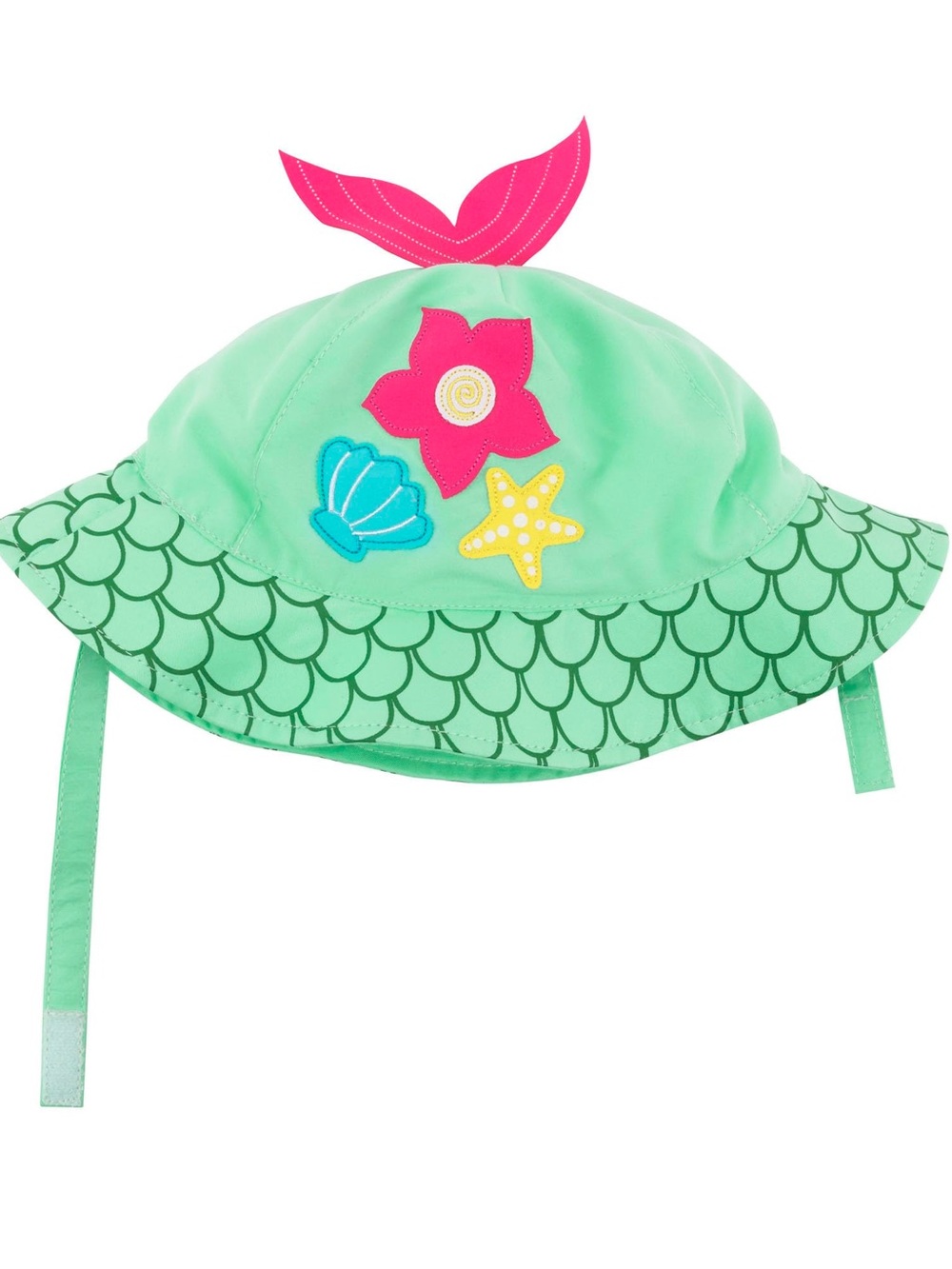 NWT Zoocchini Mermaid Sun Hat 12-24 Months